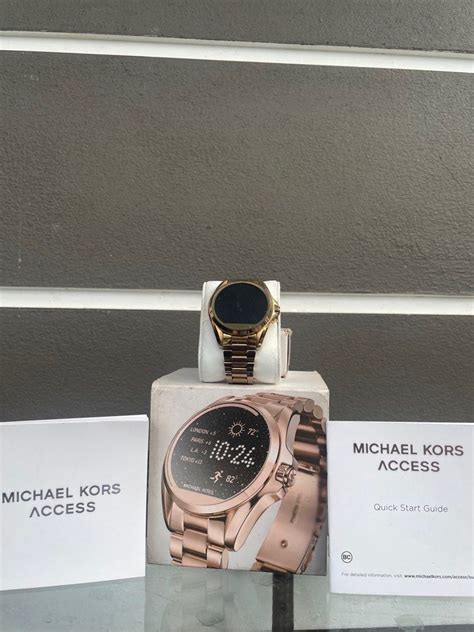 michael kors smartwatch silber dw2c|Michael Kors Access Bradshaw 2 review: Pricey smartwatch is.